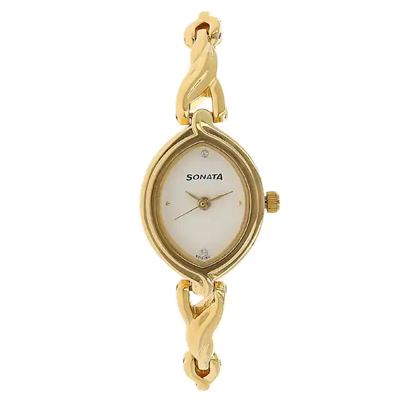 "Sonata Ladies Watch 8109YM01 - Click here to View more details about this Product